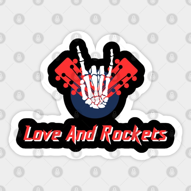 Love And Rockets Sticker by eiston ic